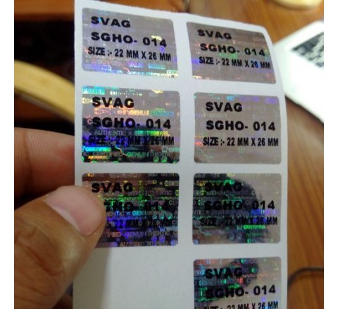 3D Hologram Roll Stickers | Custom Design Roll Stickers at Low Rate