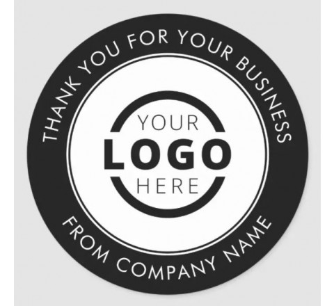 Business logo stickers